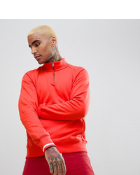 Мужской красный свитер с воротником на молнии от Nike SB
