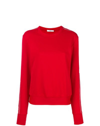 Женский красный свитер с круглым вырезом от Area