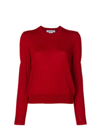 Женский красный свитер с круглым вырезом от Comme Des Garcons Comme Des Garcons