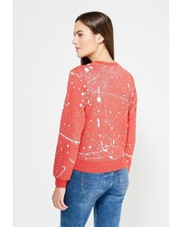 Женский красный свитер с круглым вырезом от G Star