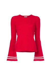 Женский красный свитер с круглым вырезом от GUILD PRIME