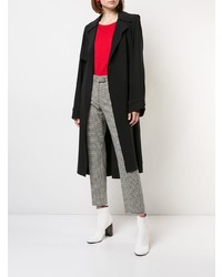 Женский красный свитер с круглым вырезом от Michael Kors Collection