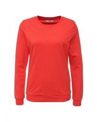Женский красный свитер с круглым вырезом от Le Coq Sportif