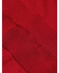 Женский красный свитер с круглым вырезом от RED Valentino