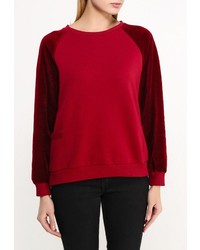 Женский красный свитер с круглым вырезом от Love &amp; Light