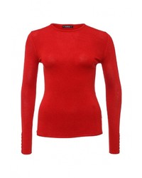 Женский красный свитер с круглым вырезом от Medicine