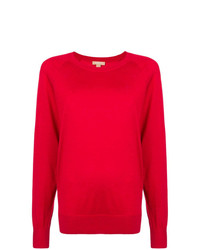 Женский красный свитер с круглым вырезом от Michael Kors Collection