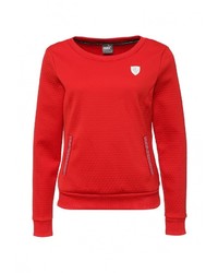 Женский красный свитер с круглым вырезом от Puma