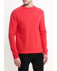 Мужской красный свитер с круглым вырезом от Topman