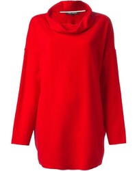 Женский красный свитер с хомутом от Ter Et Bantine