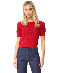 Женский красный свитер от Alice + Olivia