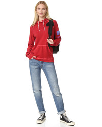 Женский красный свитер от Freecity