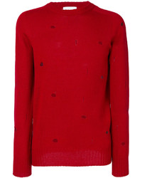 Мужской красный свитер от Dondup