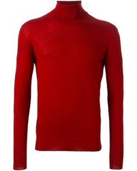Мужской красный свитер от Etro