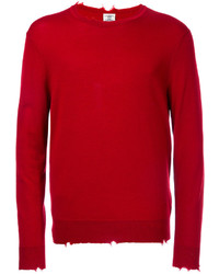 Мужской красный свитер от Kent & Curwen