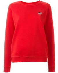 Женский красный свитер от Kenzo