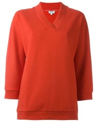 Женский красный свитер от Kenzo