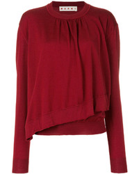 Женский красный свитер от Marni