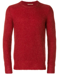 Мужской красный свитер от Nuur