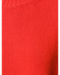 Женский красный свитер от Etro