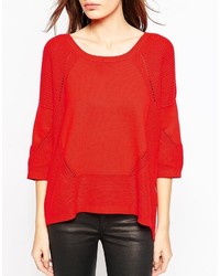 Женский красный свитер от French Connection