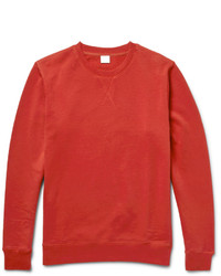 Мужской красный свитер от Sunspel
