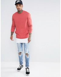 Мужской красный свитер от Asos