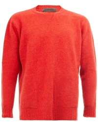 Мужской красный свитер от The Elder Statesman