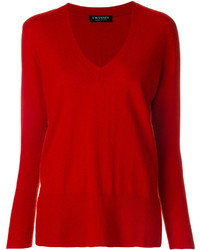 Женский красный свитер от Twin-Set