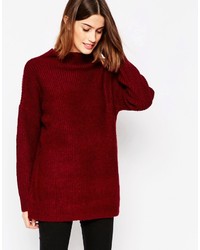 Женский красный свитер от Vila