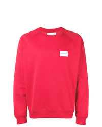 Мужской красный свитшот с принтом от Calvin Klein Jeans
