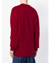 Мужской красный свитшот от Off-White