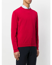 Мужской красный свитшот от Eleventy