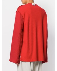 Мужской красный свитшот от Lost & Found Rooms