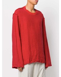 Мужской красный свитшот от Lost & Found Rooms