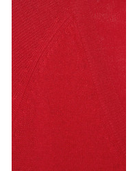 Красный свободный свитер от Equipment