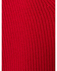 Красный свободный свитер от Stella McCartney