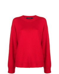 Красный свободный свитер от Sofie D'hoore