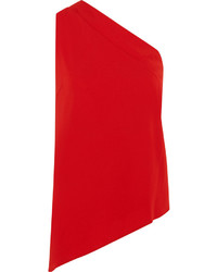 Красный топ без рукавов от Maison Margiela