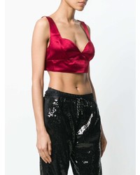 Красный укороченный топ от Christian Pellizzari