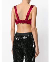 Красный укороченный топ от Christian Pellizzari