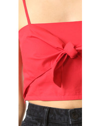 Красный укороченный топ от Veda