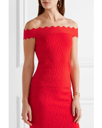 Красный укороченный топ от JONATHAN SIMKHAI