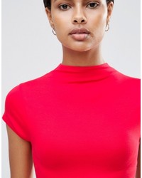 Красный укороченный топ от Asos