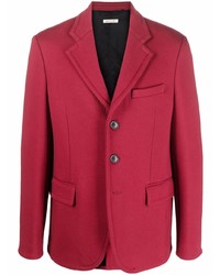 Мужской красный хлопковый пиджак от Marni