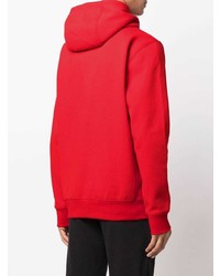 Мужской красный худи с принтом от Tommy Jeans