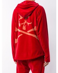 Мужской красный худи с принтом от Mastermind Japan