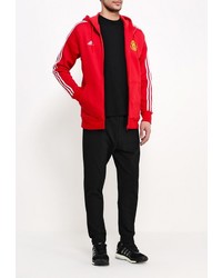 Мужской красный худи от adidas Performance