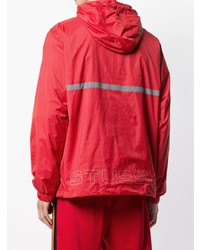 Мужской красный худи от Stussy