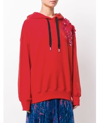 Женский красный худи от MSGM